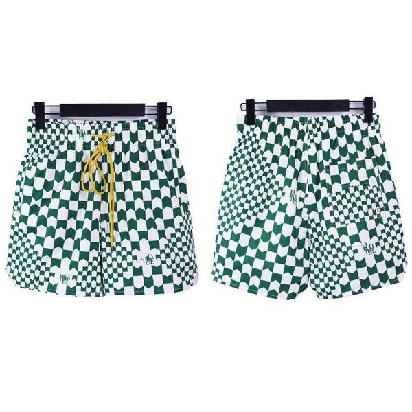 sdal 2023 men's and women's high street shorts fashion designer brand rhude edition spring/summer new checkerboard drawstring loos, White;black
sdal 2023 men's and women's high street shorts fashion designer brand rhude edition spring/summer new checkerboard drawstring loos, White;black