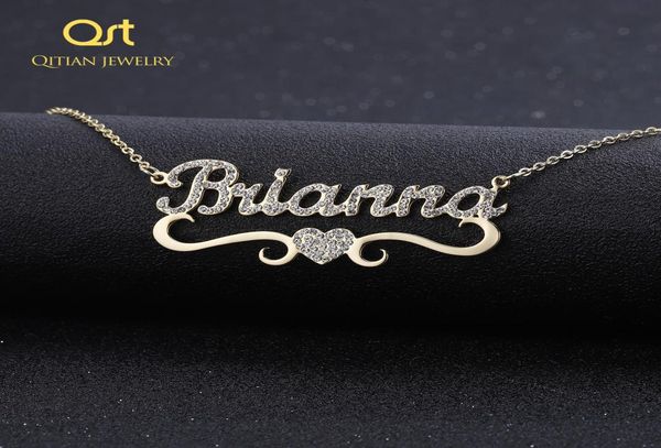 heart with personalized name necklace pendants for women bling jewelry iced out initial choker custom bling initial necklace y208025689, Silver
heart with personalized name necklace pendants for women bling jewelry iced out initial choker custom bling initial necklace y208025689, Silver