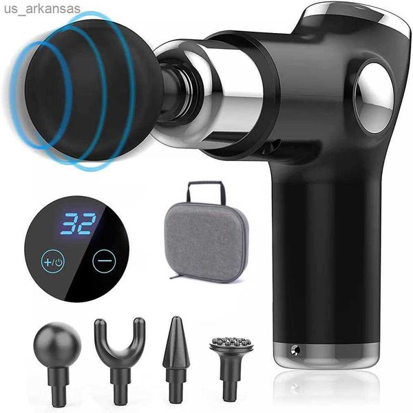 mini massage gun touch screen deep tissue muscle massager 32 gear vibration pocket fascial gun for pain relief body massage l230523
mini massage gun touch screen deep tissue muscle massager 32 gear vibration pocket fascial gun for pain relief body massage l230523