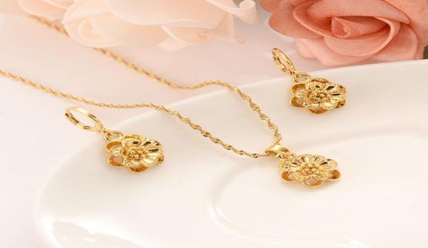 women jewelry set cute 18 k solid gold gf rose pendant flower necklacesearrings europe wedding girl gift affection7474117, Silver
women jewelry set cute 18 k solid gold gf rose pendant flower necklacesearrings europe wedding girl gift affection7474117, Silver