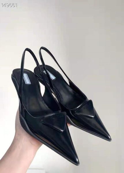 summer slingback pumps pointed toe brushed leather midheel sandals fashion formal prom dress shoes with box5455673, Black
summer slingback pumps pointed toe brushed leather midheel sandals fashion formal prom dress shoes with box5455673, Black