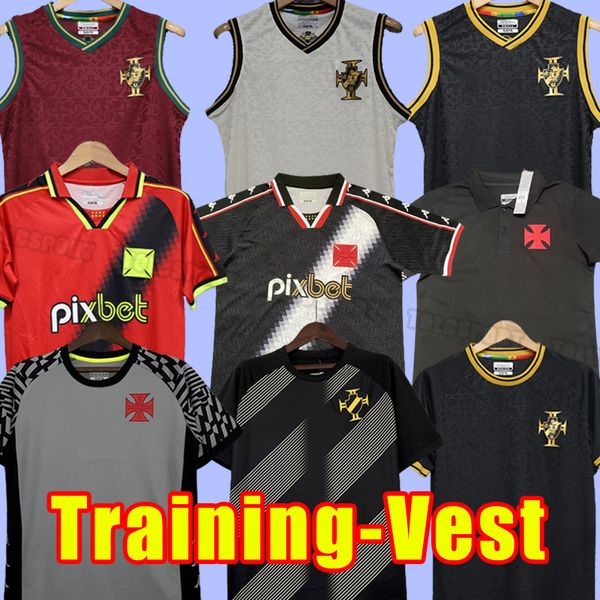23 24 vasco da gama soccer jerseys vest shirt spcecial shirts maxi rios paulinho fabiano muriq 2023 2024 men black white football shirt trai, Black;yellow
23 24 vasco da gama soccer jerseys vest shirt spcecial shirts maxi rios paulinho fabiano muriq 2023 2024 men black white football shirt trai, Black;yellow