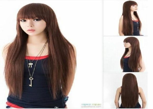 100 real hair new naturally light brown long straight hair really hair wigs2666292, Black
100 real hair new naturally light brown long straight hair really hair wigs2666292, Black