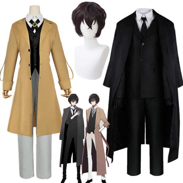 anime costumes anime bungo stray dogs dazai osamu cosplay come long jacket coat trench suits outfit uniform halloween christmas clothes z060, Black
anime costumes anime bungo stray dogs dazai osamu cosplay come long jacket coat trench suits outfit uniform halloween christmas clothes z060, Black