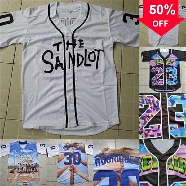 xflsp glamit mens rodriguez #30 the sandlot movie button down baseball jersey 100% stitched mike vitar benny 'the jet' rodriguez j, Black
xflsp glamit mens rodriguez #30 the sandlot movie button down baseball jersey 100% stitched mike vitar benny 'the jet' rodriguez j, Black