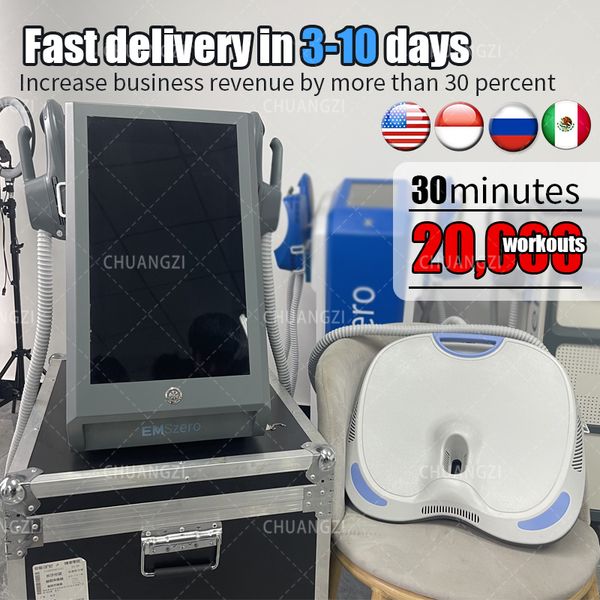 EMSlim Fitness Portable Electromagnetic Body Slimming Muscle Stimulate Fat Removal Build Machine
EMSlim Fitness Portable Electromagnetic Body Slimming Muscle Stimulate Fat Removal Build Machine