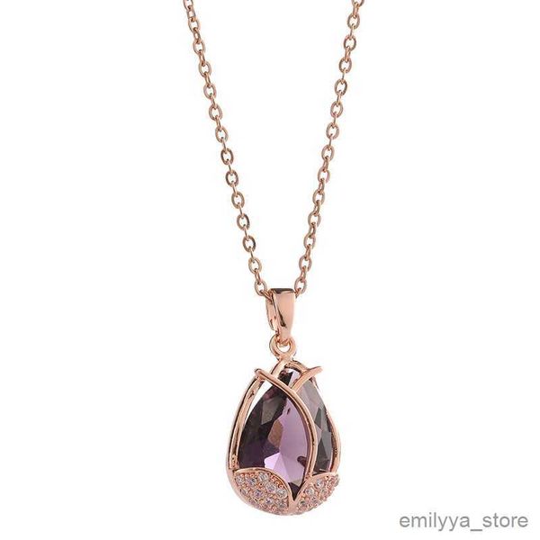 pendant necklaces temperament light luxury purple tulips pendant necklaces for women fashion stainless steel chain jewelry, Silver
pendant necklaces temperament light luxury purple tulips pendant necklaces for women fashion stainless steel chain jewelry, Silver