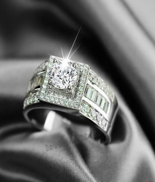 size 813 luxury jewelry 10kt white gold filled white z gem men wedding simulated diamond wedding engagement ring set gift1064383, Silver
size 813 luxury jewelry 10kt white gold filled white z gem men wedding simulated diamond wedding engagement ring set gift1064383, Silver