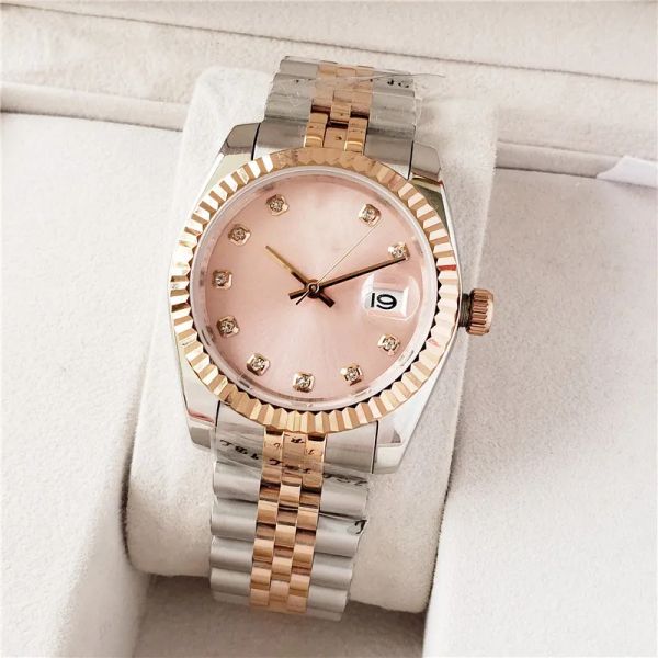 aaa mens' woman mechanical watch automatic stainless steel silver rose gold datejust sapphire 904l-rlx, Slivery;brown
aaa mens' woman mechanical watch automatic stainless steel silver rose gold datejust sapphire 904l-rlx, Slivery;brown
