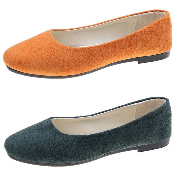 fashionable candy colored flat bottomed work shoes yellow pink black cyan comfortable suede cloth faced women's shoes, student shoes
fashionable candy colored flat bottomed work shoes yellow pink black cyan comfortable suede cloth faced women's shoes, student shoes