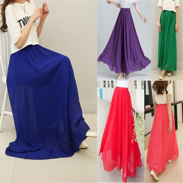 dresses hongbitu women beautiful stretch high waist pure color chiffon skirt beach skirt yf045, White;black
dresses hongbitu women beautiful stretch high waist pure color chiffon skirt beach skirt yf045, White;black