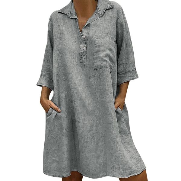dresses drop shipping femmale clothes 2022 summer short sleeve vneck woman dress with pockets casual loose aline dresses solid color, Black;gray
dresses drop shipping femmale clothes 2022 summer short sleeve vneck woman dress with pockets casual loose aline dresses solid color, Black;gray