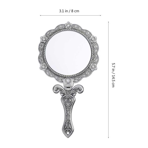 makeup tools mirror hand makeup vintage handheld mirrors women held travel handle folding vanity purse the beauty men compact portable j2306
makeup tools mirror hand makeup vintage handheld mirrors women held travel handle folding vanity purse the beauty men compact portable j2306