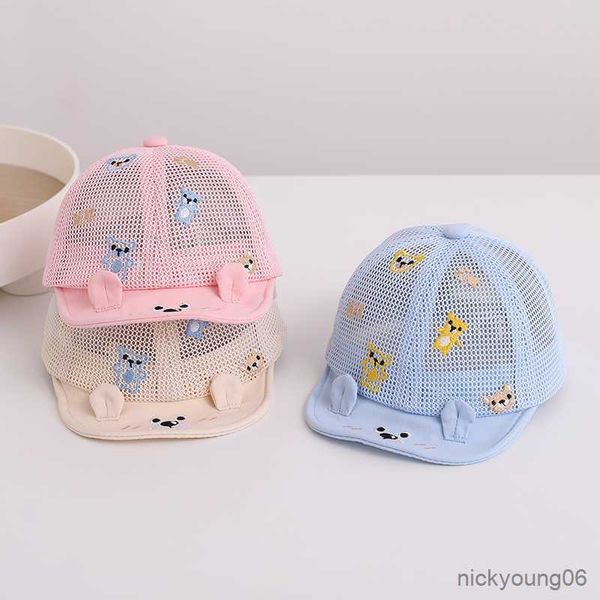 hair accessories summer breathable mesh baby baseball cap cute bear embroidery peaked caps for boys girls soft eaves sun hat, Slivery;white
hair accessories summer breathable mesh baby baseball cap cute bear embroidery peaked caps for boys girls soft eaves sun hat, Slivery;white