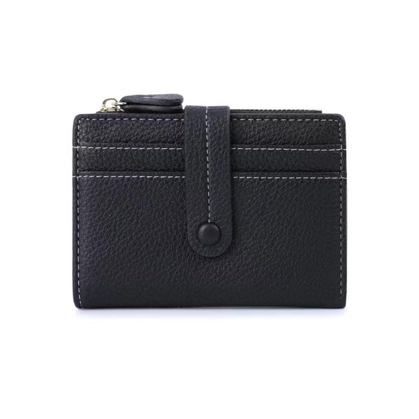 new anti-theft swiping bag multi-card short female lychee pattern bag manufacturers direct sales, Brown;gray
new anti-theft swiping bag multi-card short female lychee pattern bag manufacturers direct sales, Brown;gray