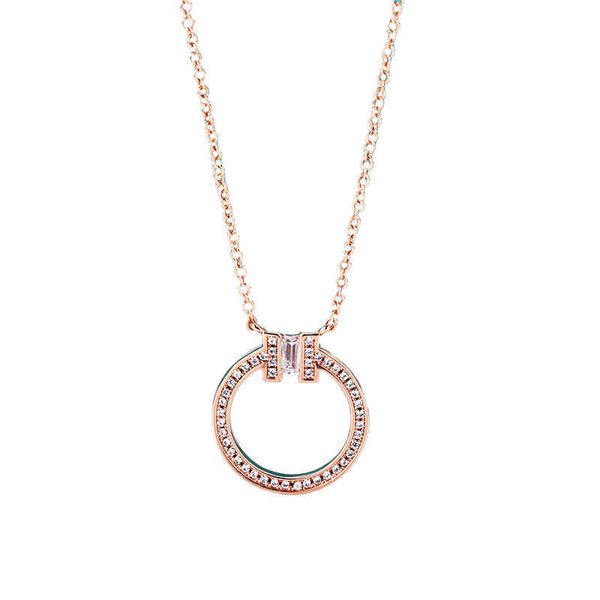 high-quality new full diamond double t necklace women's round t-shaped pendant collar chain mesh red fashion jewelry batch h5ia, Black
high-quality new full diamond double t necklace women's round t-shaped pendant collar chain mesh red fashion jewelry batch h5ia, Black