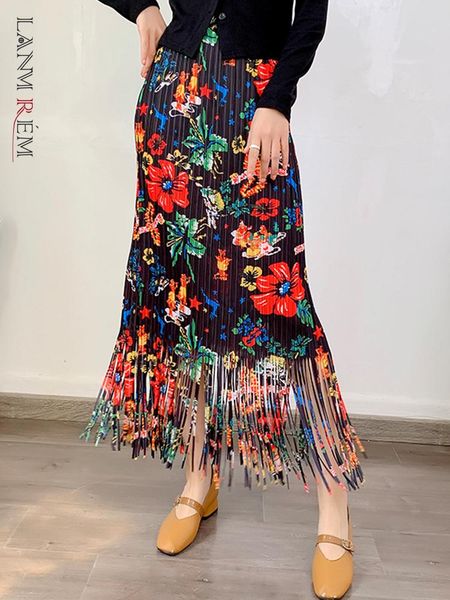 dresses lanmrem fashion printed flower pleated tassels skirt for women high elastic waist skirts female clothing 2023 spring new 2ya882, Black;gray
dresses lanmrem fashion printed flower pleated tassels skirt for women high elastic waist skirts female clothing 2023 spring new 2ya882, Black;gray