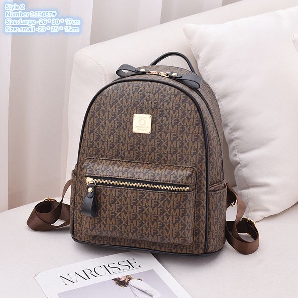 Factory sales shoulder bag 2 styles thick letter printed leather travel leisure backpack cute fur ball pendant fashion handbag contrast color women backpack 3541#, Cream
Factory sales shoulder bag 2 styles thick letter printed leather travel leisure backpack cute fur ball pendant fashion handbag contrast color women backpack 3541#, Cream