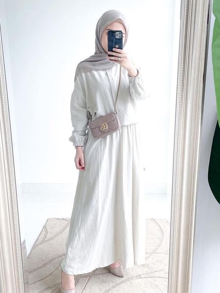 jeans summer cotton two piece set muslim skirts set women arab turkey islam solid long skirts islamic clothing musulman ensembles, Blue
jeans summer cotton two piece set muslim skirts set women arab turkey islam solid long skirts islamic clothing musulman ensembles, Blue