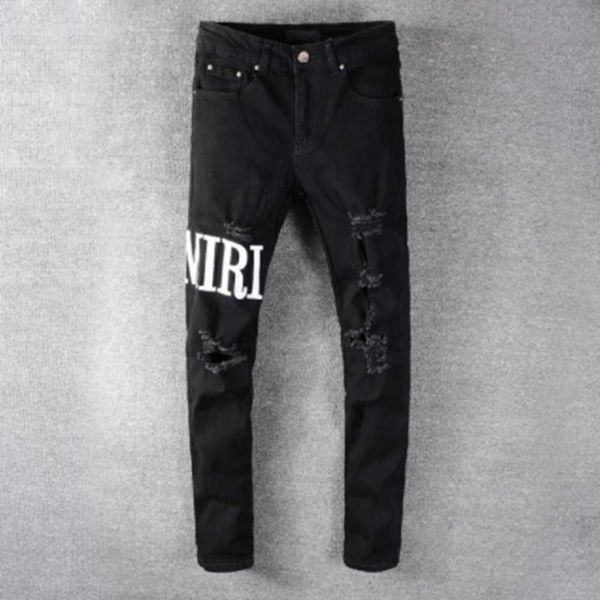 casual streetwear black slim fit men autumn masculina letter jeans pants trendy dance club skinny s toursers, Blue
casual streetwear black slim fit men autumn masculina letter jeans pants trendy dance club skinny s toursers, Blue