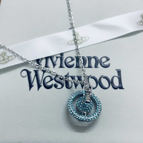 empress dowager dowager's blue full diamond solid saturn necklace women's advanced sense ufo planet cross collar chain high versio, Silver
empress dowager dowager's blue full diamond solid saturn necklace women's advanced sense ufo planet cross collar chain high versio, Silver