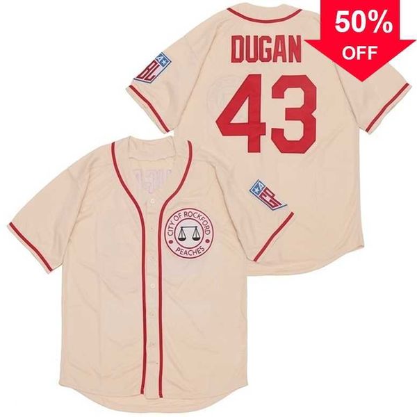 xflsp glamitness #43 jimmy dugan rockford peaches tom hanks all stiched baseball jersey aagpbl a league of their own movie costume, Black
xflsp glamitness #43 jimmy dugan rockford peaches tom hanks all stiched baseball jersey aagpbl a league of their own movie costume, Black