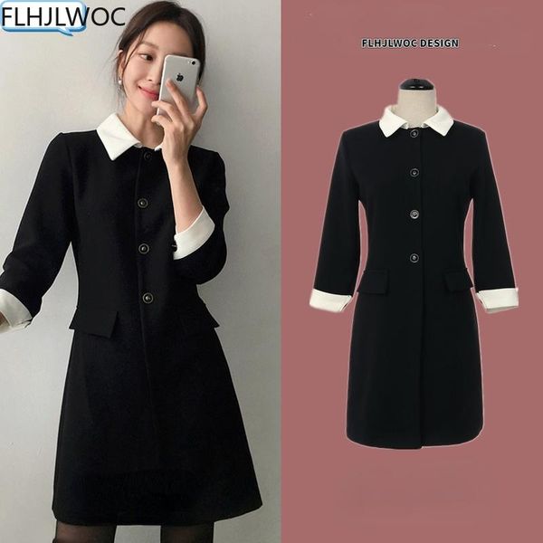 dresses little black dress french style design women elegant threequarter sleeves small feminine mini vestidos, Black;gray
dresses little black dress french style design women elegant threequarter sleeves small feminine mini vestidos, Black;gray