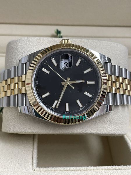 luxury wristwatch brand new men's automatic watches datejust 41mm 126333 steel yellow gold jubilee black index dial watch, Slivery;golden
luxury wristwatch brand new men's automatic watches datejust 41mm 126333 steel yellow gold jubilee black index dial watch, Slivery;golden