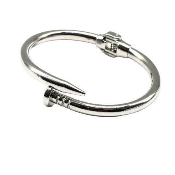 4 color classic brand nail open bracelets female temperament simple trendy bracelet stainles steel screw bracelet for women gift gc2164, Golden;silver
4 color classic brand nail open bracelets female temperament simple trendy bracelet stainles steel screw bracelet for women gift gc2164, Golden;silver