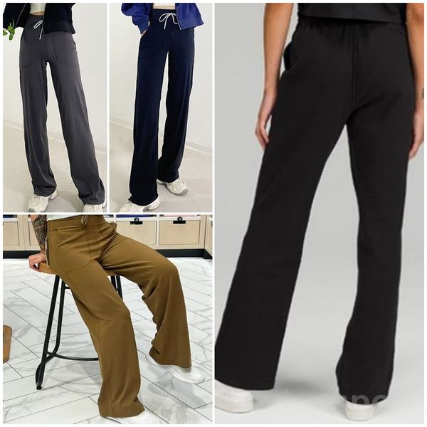 lu align lu yoga women sports bell bottoms pants bodybuilding oversized fitness wide leg trousers exercise running loose fitting lady flared, White;red
lu align lu yoga women sports bell bottoms pants bodybuilding oversized fitness wide leg trousers exercise running loose fitting lady flared, White;red