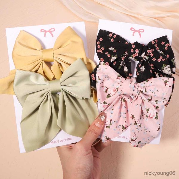 hair accessories 2pcs/set dot floral print clips for women girls bow hairpins pastoral retro style big bowknot, Slivery;white
hair accessories 2pcs/set dot floral print clips for women girls bow hairpins pastoral retro style big bowknot, Slivery;white