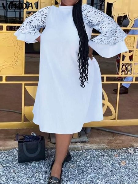 dresses summer patchwork midi dress 2023 vonda women 3/4 sleeve holiday party pleated dress crochet midi sundress femme robe, Black;gray
dresses summer patchwork midi dress 2023 vonda women 3/4 sleeve holiday party pleated dress crochet midi sundress femme robe, Black;gray