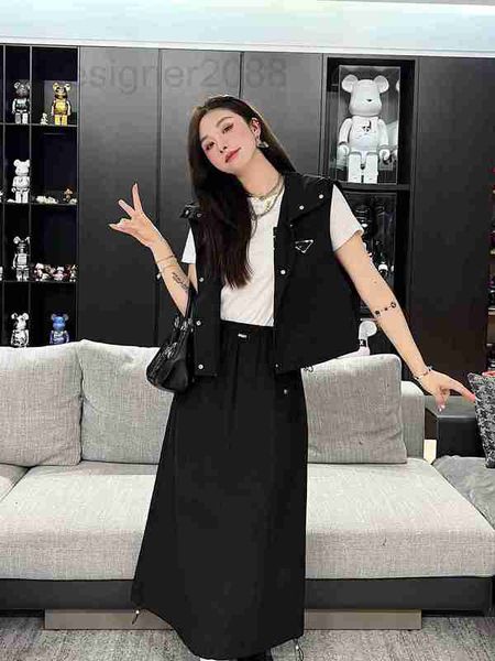 two piece dress designer 23 summer new sweet cool versatile triangle hooded vest half skirt casual fashion set women if41, White
two piece dress designer 23 summer new sweet cool versatile triangle hooded vest half skirt casual fashion set women if41, White
