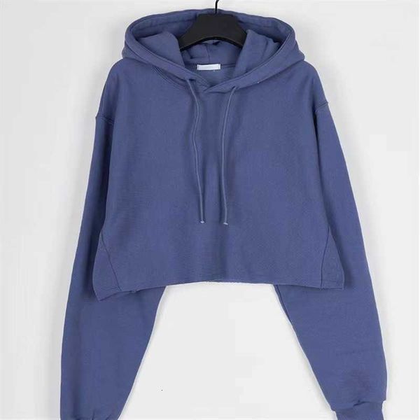 2023 spring and summer new korean ins simple and versatile solid color short section high waist hooded loose thin long-sleeved sweater femal, Black
2023 spring and summer new korean ins simple and versatile solid color short section high waist hooded loose thin long-sleeved sweater femal, Black