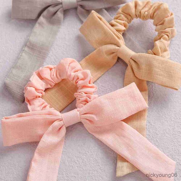 hair accessories solid color bow girls elastic bands long ribbon tail scarf tie women scrunchies girl, Slivery;white
hair accessories solid color bow girls elastic bands long ribbon tail scarf tie women scrunchies girl, Slivery;white