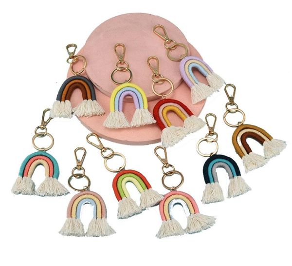 diy rainbow keychains hand woven key chains fashion accessories bag decoration pendant keyring5720913, Silver
diy rainbow keychains hand woven key chains fashion accessories bag decoration pendant keyring5720913, Silver