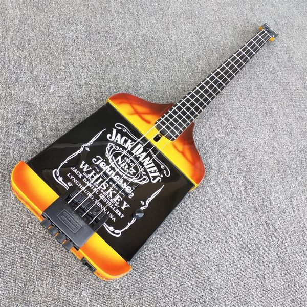 hand paint 4 strings michaelanthony vanhelen chickenfoot whiskey bottle orange headless electric bass guitar black hardware, tremolo tailpie
hand paint 4 strings michaelanthony vanhelen chickenfoot whiskey bottle orange headless electric bass guitar black hardware, tremolo tailpie