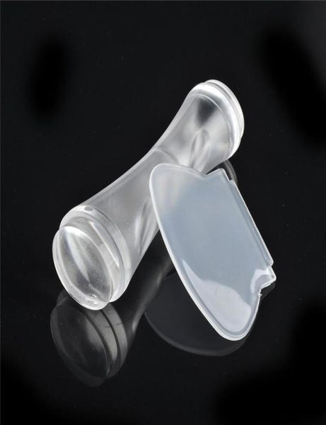 doubleend nail art stamper pure clear jelly silicone nail art stamper scraper 24cm 28cm nail stamp stamping tool 06030502585412, White
doubleend nail art stamper pure clear jelly silicone nail art stamper scraper 24cm 28cm nail stamp stamping tool 06030502585412, White