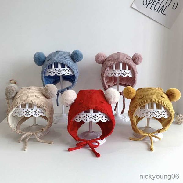 hair accessories soft knitted baby hat autumn winter warm newborn hats ear protection girl boy kids caps, Slivery;white
hair accessories soft knitted baby hat autumn winter warm newborn hats ear protection girl boy kids caps, Slivery;white