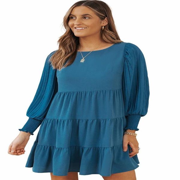 ladies summer dress pleated bubble sleeves tiered ruffle mini dress, White
ladies summer dress pleated bubble sleeves tiered ruffle mini dress, White