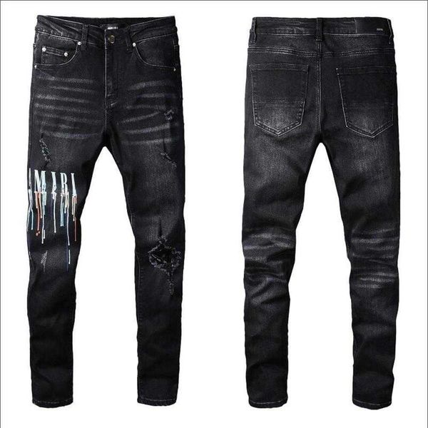 mens designer jeans star high elastics distressed ripped slim fit motorcycle biker denim for men s fashion black pants#030, Blue
mens designer jeans star high elastics distressed ripped slim fit motorcycle biker denim for men s fashion black pants#030, Blue