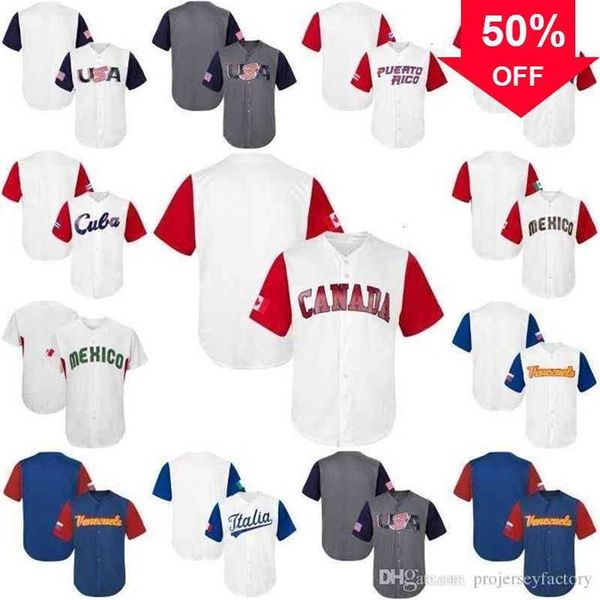 xflsp glac202 2017 world baseball classic men puerto rico canada dominicana americ ltalia venesuela mexico cuba wbc baseball jerseys, Black
xflsp glac202 2017 world baseball classic men puerto rico canada dominicana americ ltalia venesuela mexico cuba wbc baseball jerseys, Black