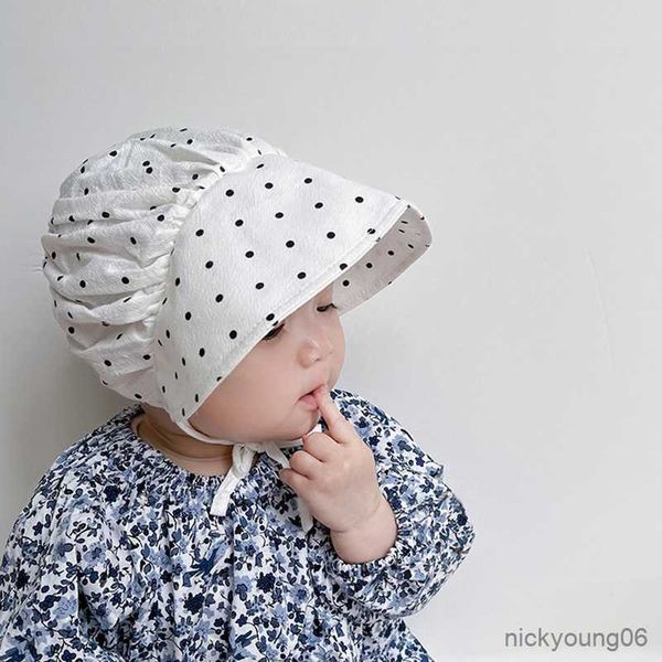 hair accessories cute dot print baby cap newborn infant up palace hat outdoor girl sun hats, Slivery;white
hair accessories cute dot print baby cap newborn infant up palace hat outdoor girl sun hats, Slivery;white