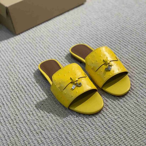 lp piana summer slides embellished ostrich pattern slippers luxe sandals shoes genuine leather open toe casual flats for women luxury design, Black
lp piana summer slides embellished ostrich pattern slippers luxe sandals shoes genuine leather open toe casual flats for women luxury design, Black