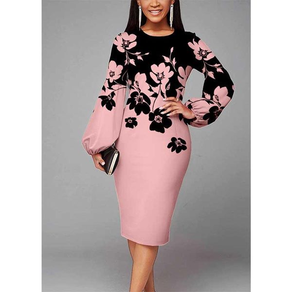 dresses women's clothing 2022 autumn winter office lady round neck slim puff sleeve floral printing dresses women midi dress robe femme, Black;gray
dresses women's clothing 2022 autumn winter office lady round neck slim puff sleeve floral printing dresses women midi dress robe femme, Black;gray