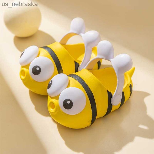 cute bee dual use summer baby kids sandals slippers for girls boys eva sole lightness indoor home children toddler shoes slides l230518
cute bee dual use summer baby kids sandals slippers for girls boys eva sole lightness indoor home children toddler shoes slides l230518