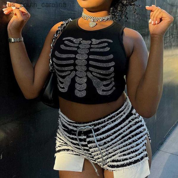 camis women's tank solid y2k rhinestone vest female summer clothing crop casual short tight slim streetwear party club l230522, White
camis women's tank solid y2k rhinestone vest female summer clothing crop casual short tight slim streetwear party club l230522, White