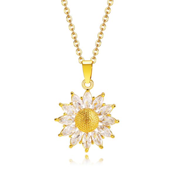 women's pendant necklace personalized and trendy stainless steel flower pendant necklace inlay cubic zirconia jewelry gift yw78nc-1250, Golden;silver
women's pendant necklace personalized and trendy stainless steel flower pendant necklace inlay cubic zirconia jewelry gift yw78nc-1250, Golden;silver