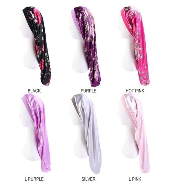 18 styles extra long satin bonnet sleep cap long bonnet for braids women fashion leopard floral printed silky hair loose cap whole1376293, Blue;gray
18 styles extra long satin bonnet sleep cap long bonnet for braids women fashion leopard floral printed silky hair loose cap whole1376293, Blue;gray