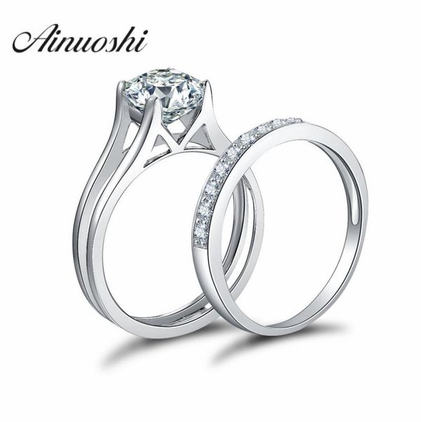 ainoushi 925 sterling silver 4 prongs engagement bridal ring sets sona round cut wedding anniversary silver bridal ring sets y20014860943, Slivery;golden
ainoushi 925 sterling silver 4 prongs engagement bridal ring sets sona round cut wedding anniversary silver bridal ring sets y20014860943, Slivery;golden
